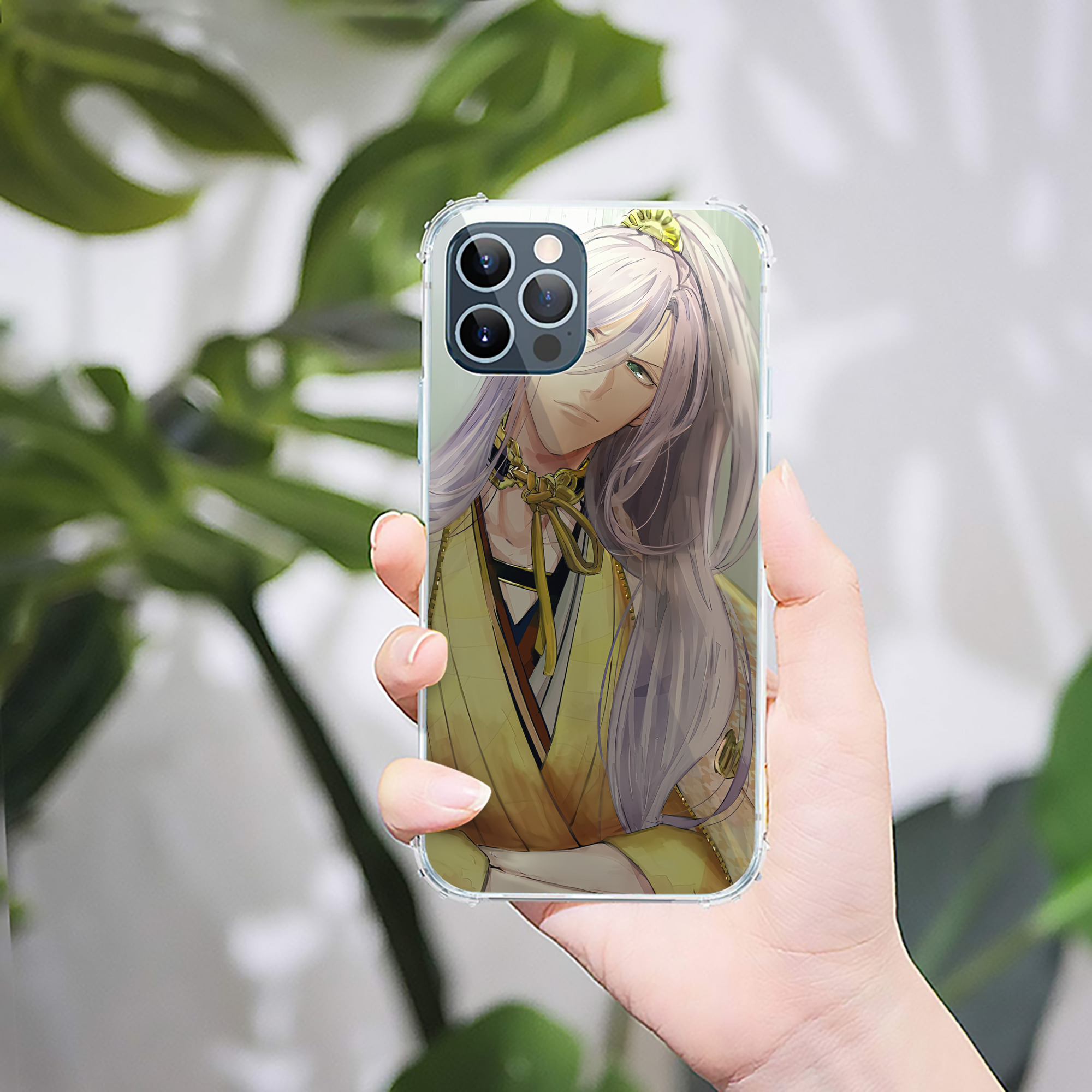 （画像用） 刀剣乱舞 Touken Ranbu 【iPhone 12シリーズ対応】透明スマホケース（クリアソフトケース）